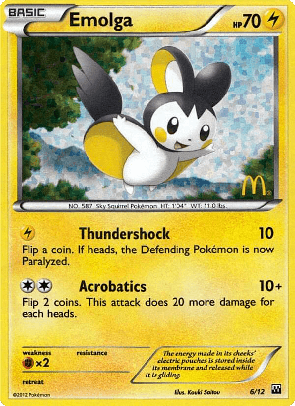 Emolga: McDonald's Collection 2012