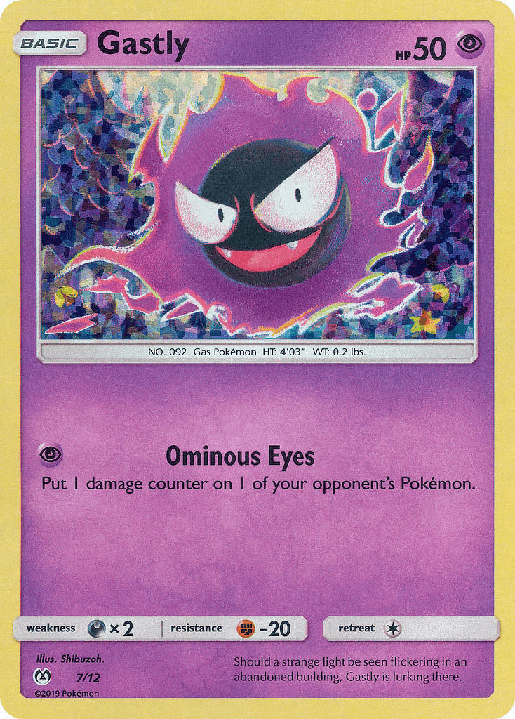 Gastly: McDonald's Collection 2019