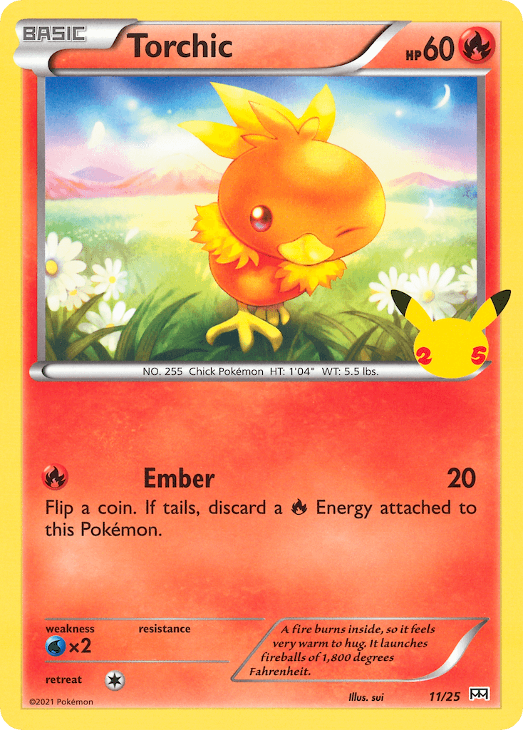 Torchic: McDonald's Collection 2021
