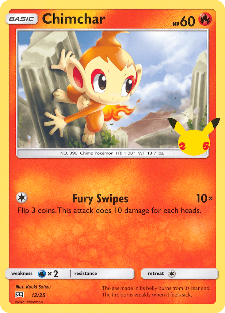 Chimchar: McDonald's Collection 2021