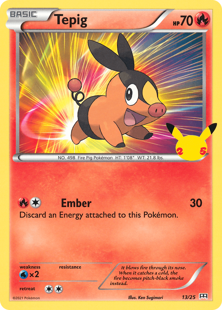 Tepig: McDonald's Collection 2021