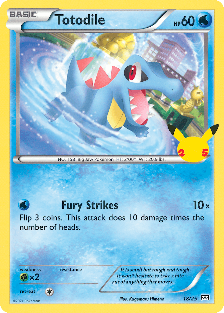 Totodile: McDonald's Collection 2021