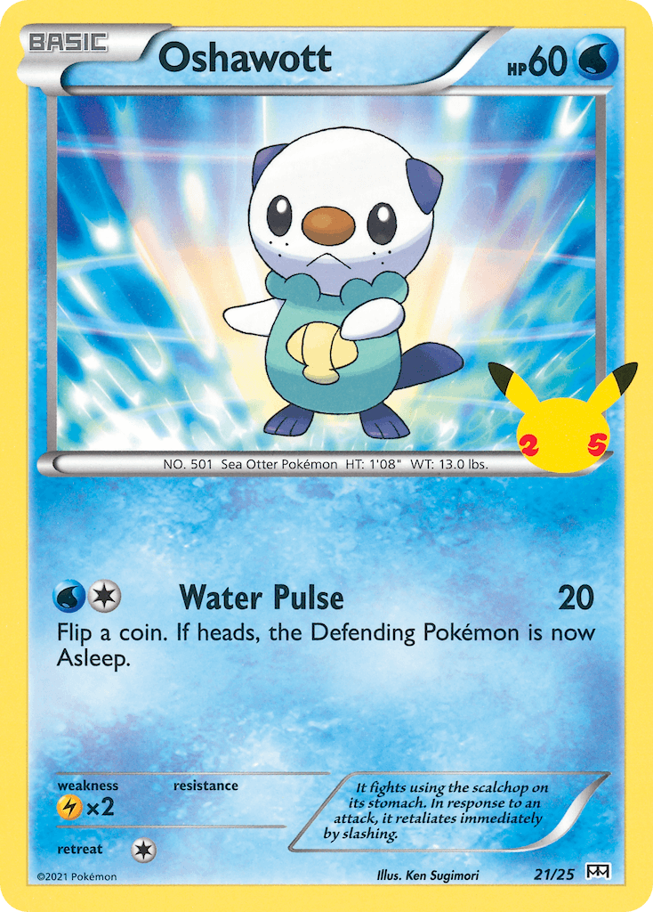 Oshawott: McDonald's Collection 2021