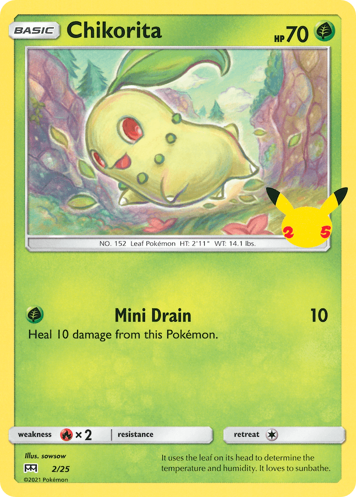 Chikorita: McDonald's Collection 2021