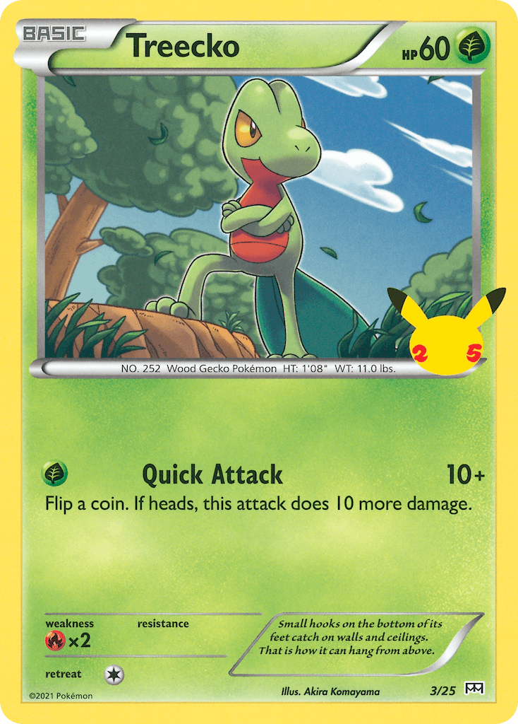 Treecko: McDonald's Collection 2021