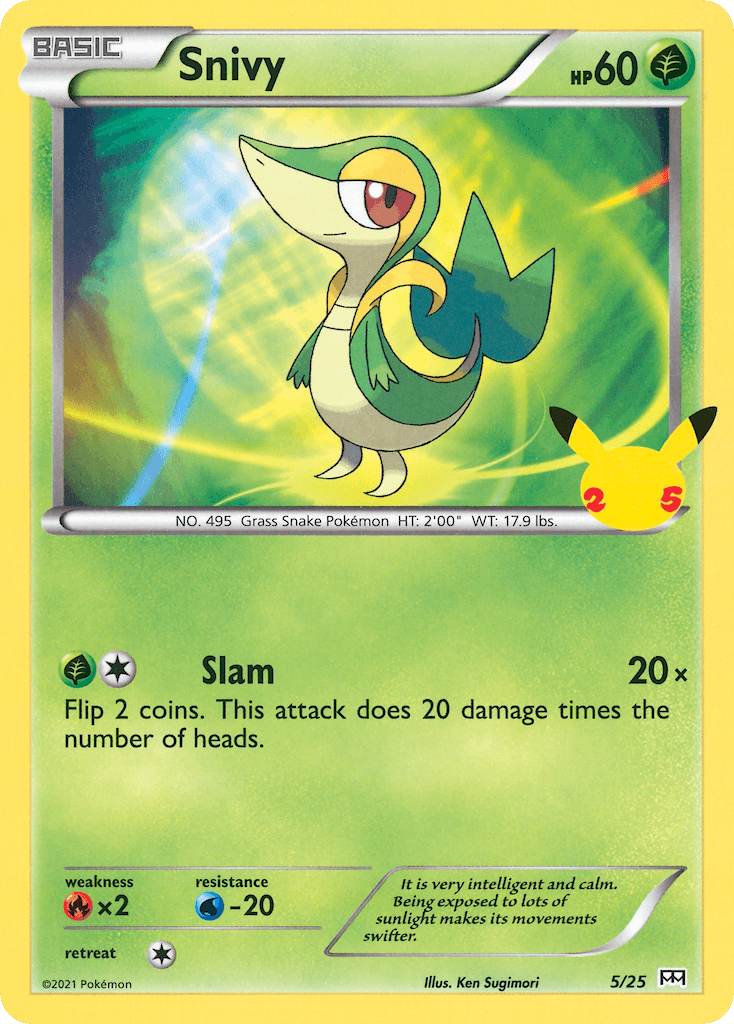 Snivy: McDonald's Collection 2021