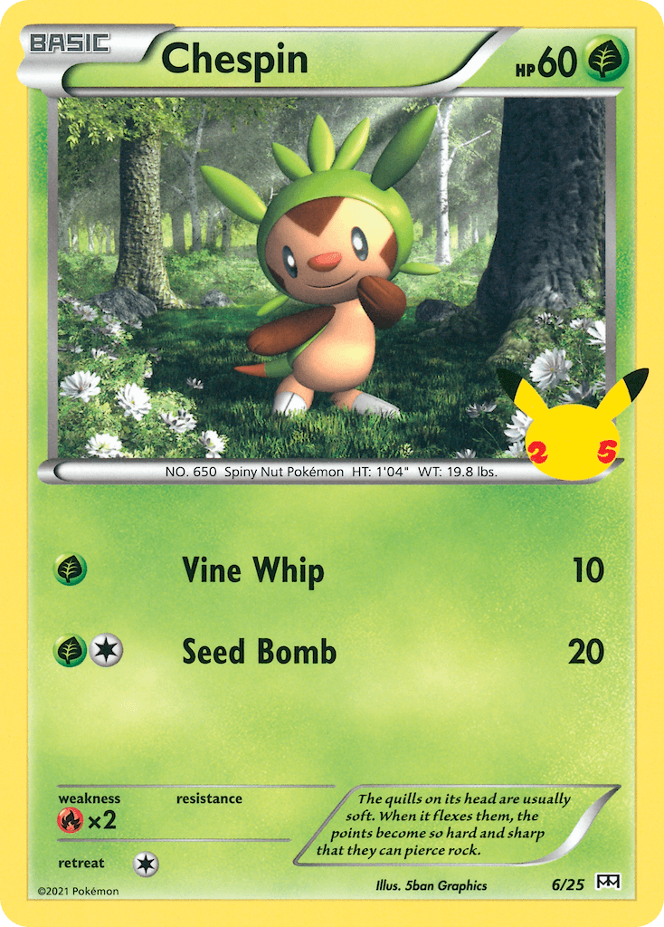 Chespin: McDonald's Collection 2021