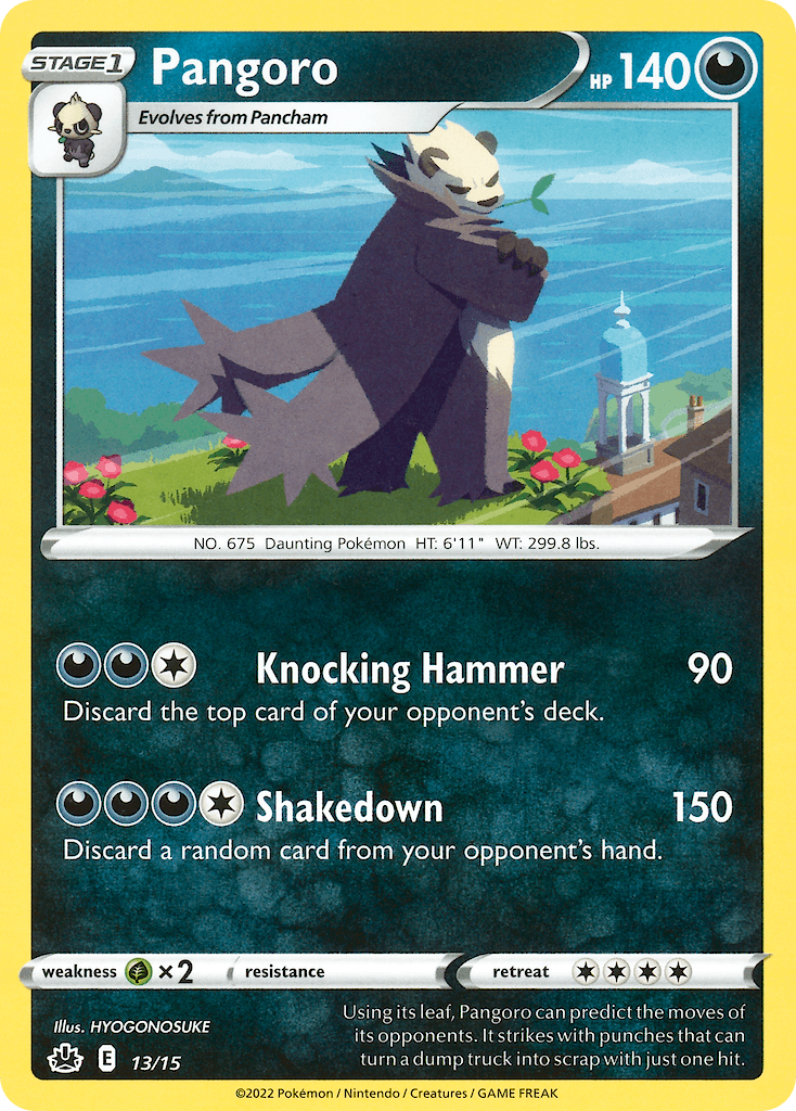 Pangoro: McDonald's Collection 2022
