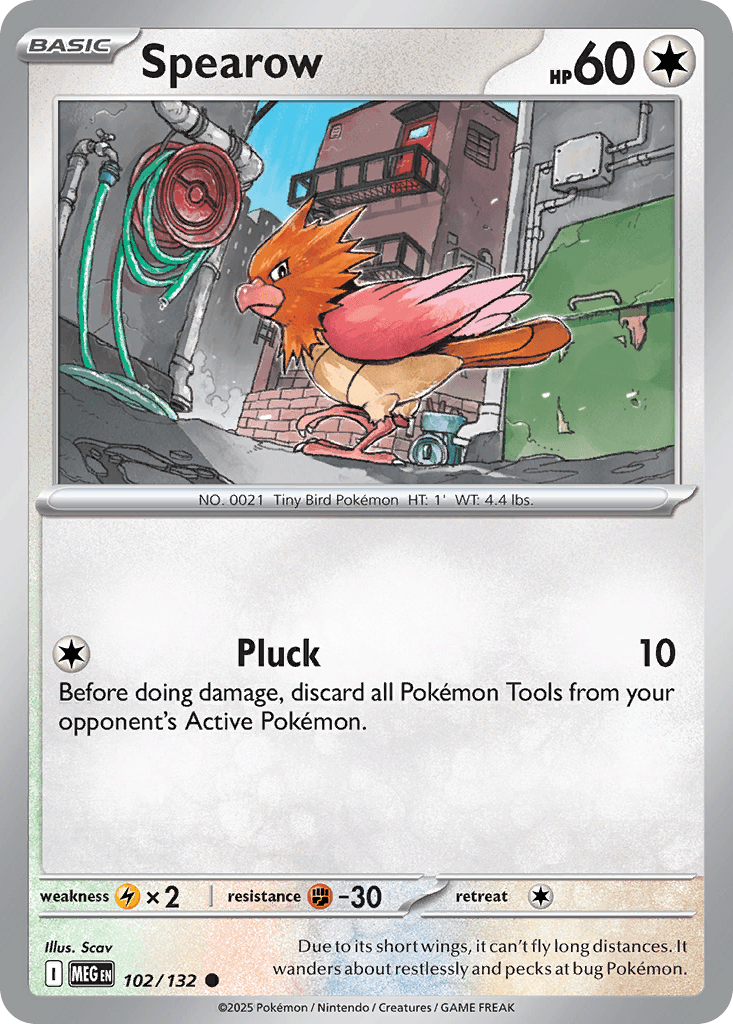 Spearow: Mega Evolution
