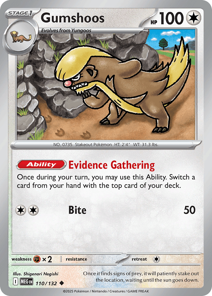 Gumshoos: Mega Evolution