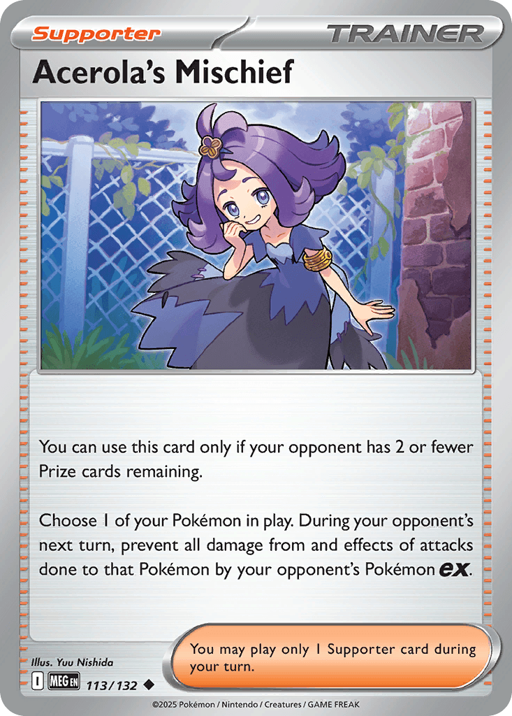 Acerola's Mischief: Mega Evolution