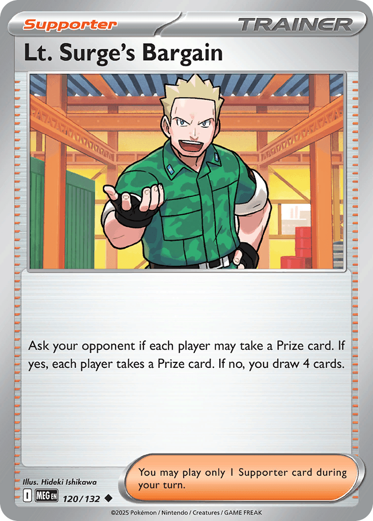 Lt. Surge's Bargain: Mega Evolution