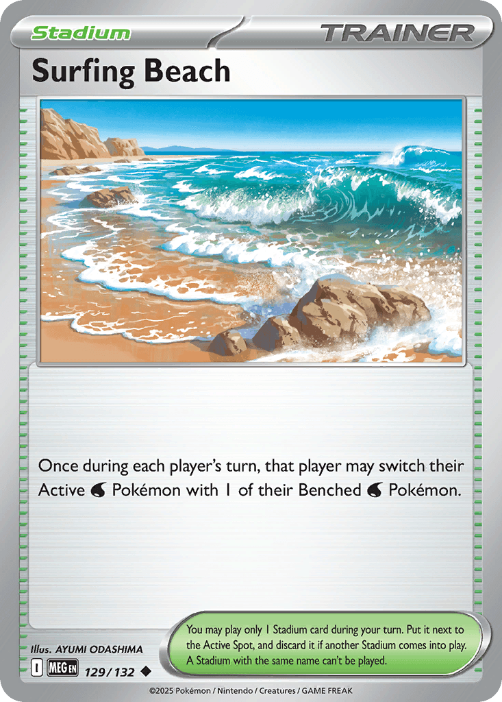 Surfing Beach: Mega Evolution