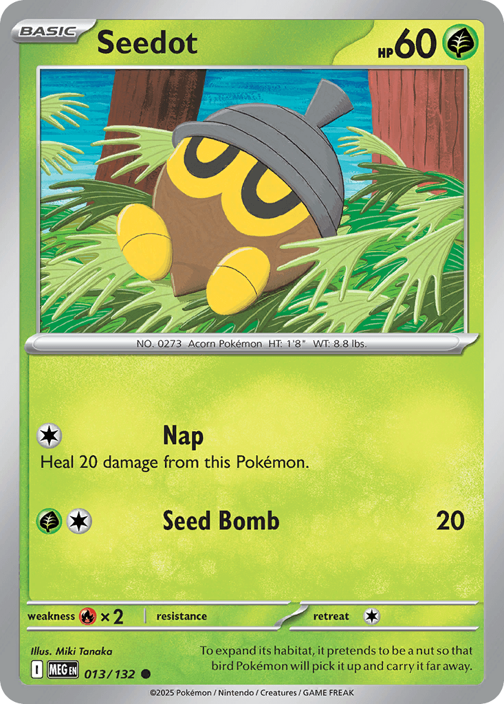 Seedot: Mega Evolution
