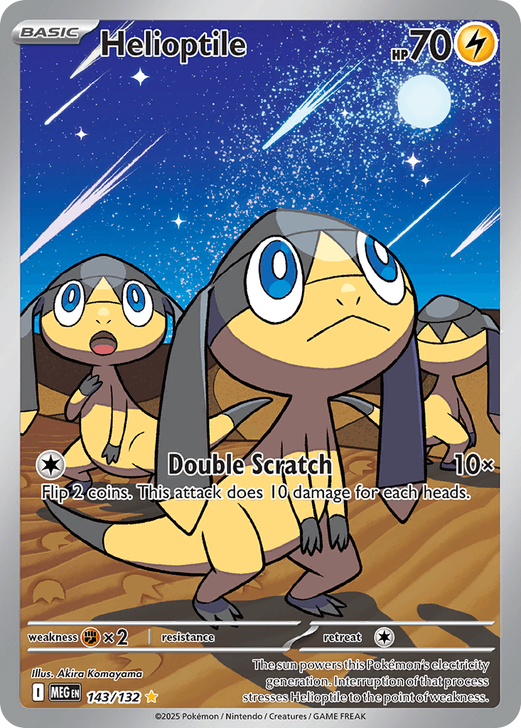 Helioptile: Mega Evolution