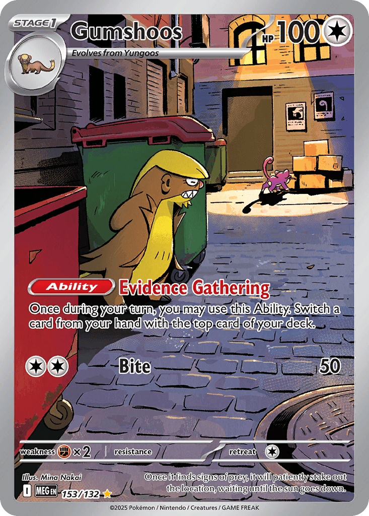Gumshoos: Mega Evolution