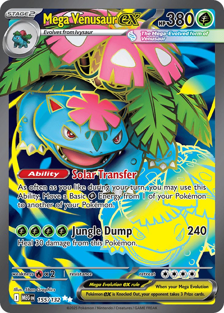 Mega Venusaur ex: Mega Evolution
