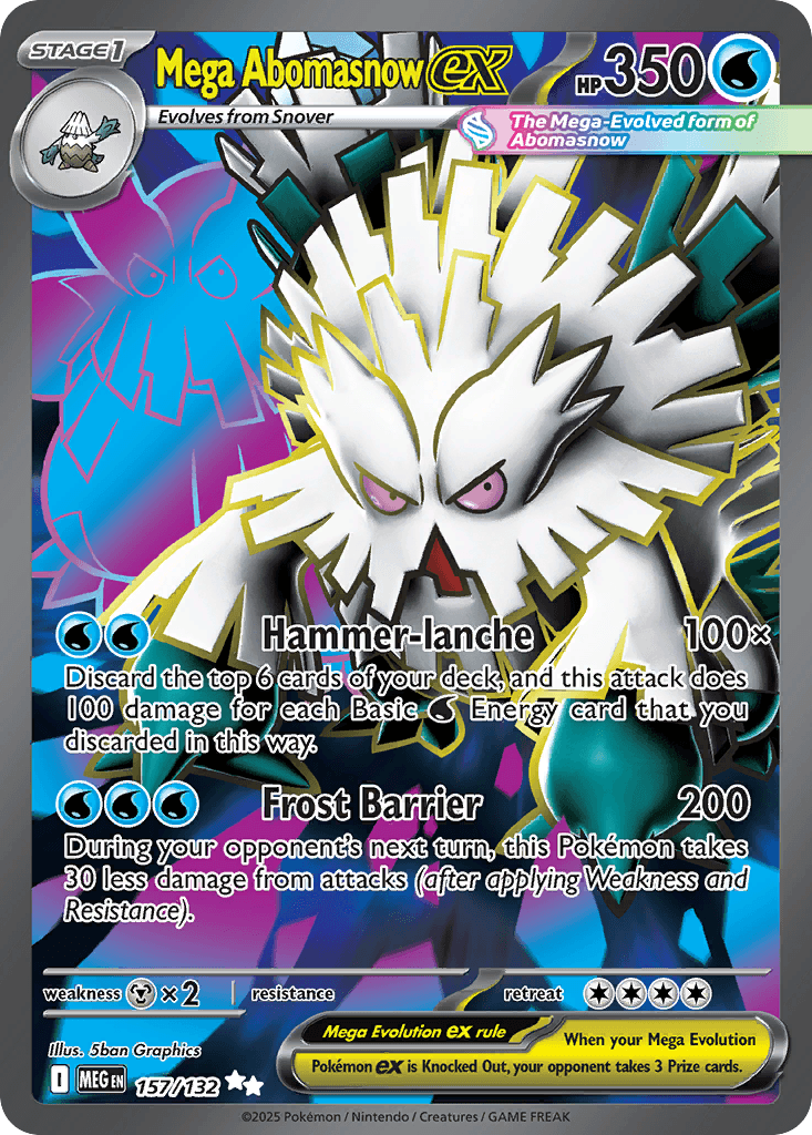 Mega Abomasnow ex: Mega Evolution