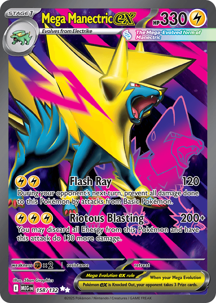 Mega Manectric ex: Mega Evolution