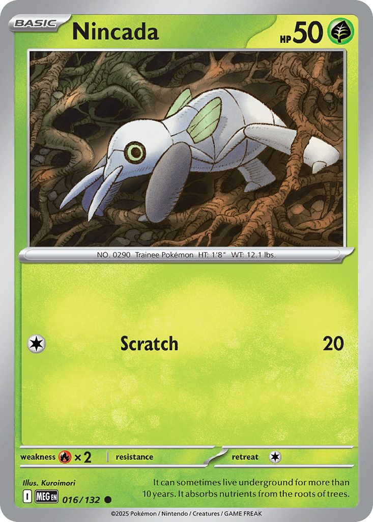 Nincada: Mega Evolution