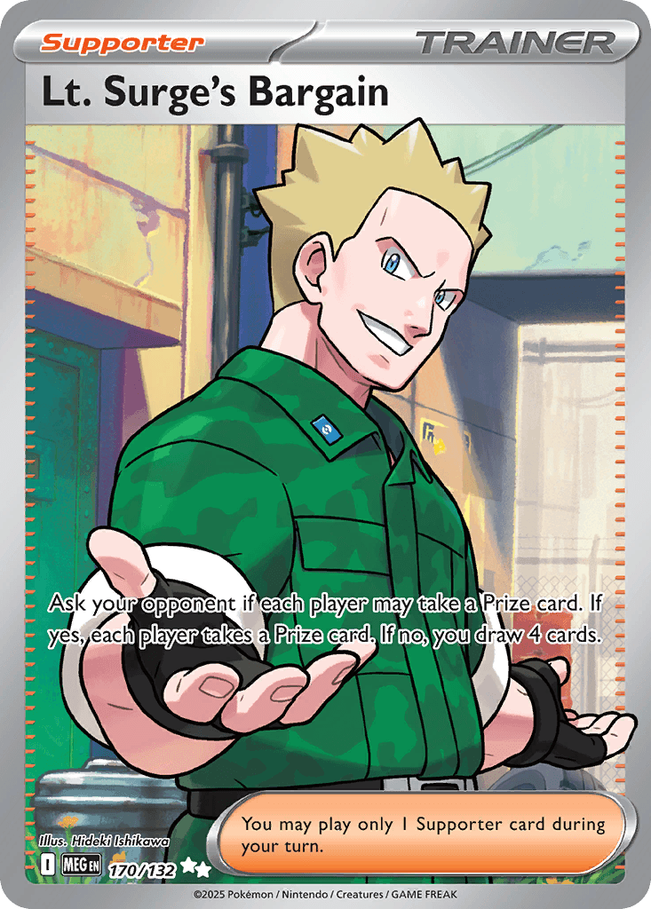 Lt. Surge's Bargain: Mega Evolution