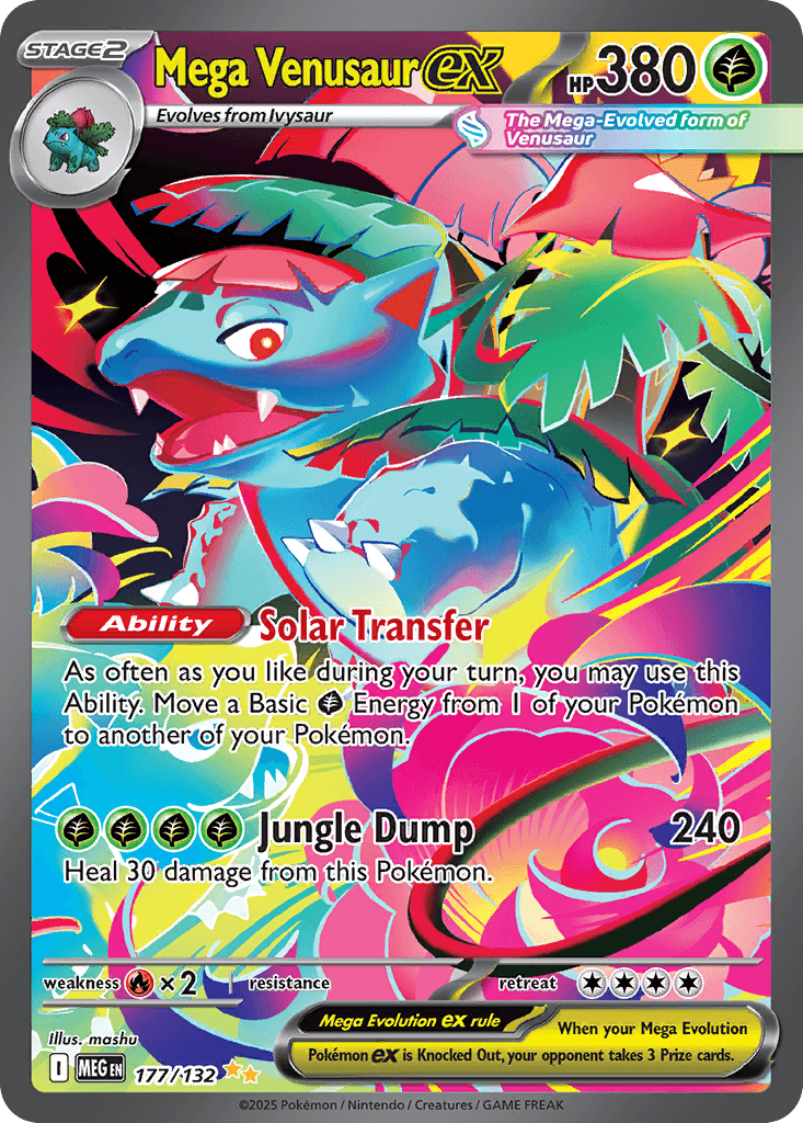 Mega Venusaur ex: Mega Evolution