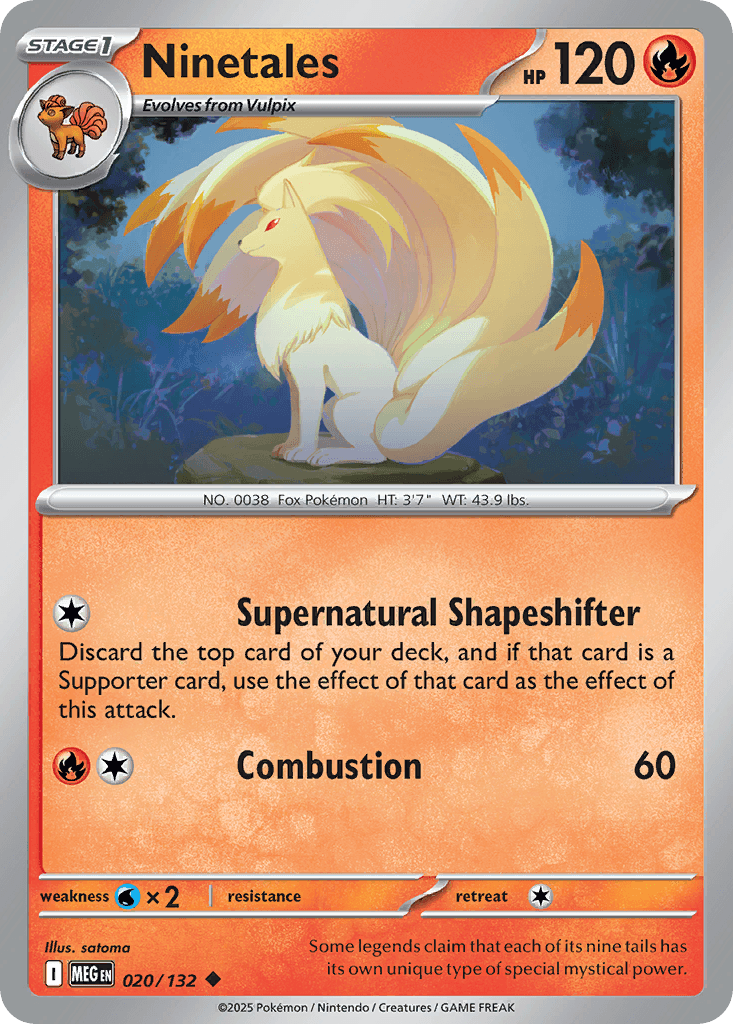 Ninetales: Mega Evolution