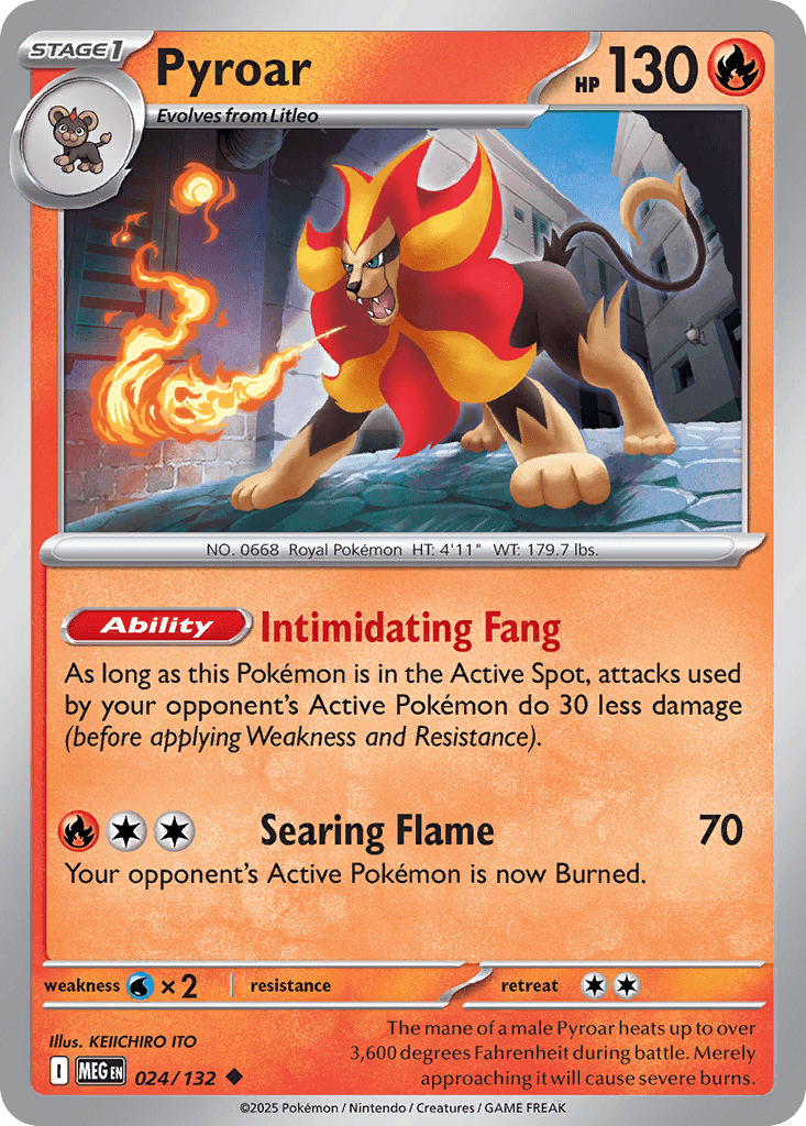 Pyroar: Mega Evolution