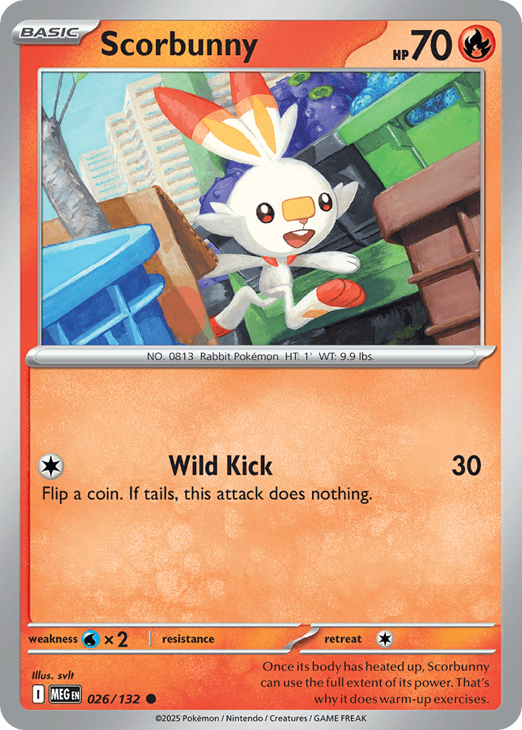 Scorbunny: Mega Evolution