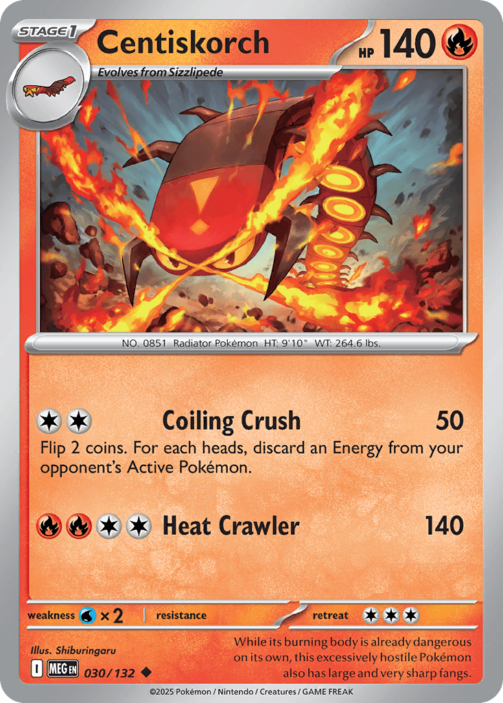 Centiskorch: Mega Evolution