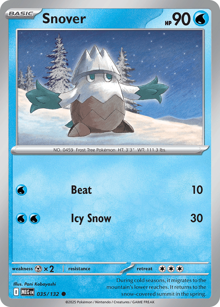 Snover: Mega Evolution