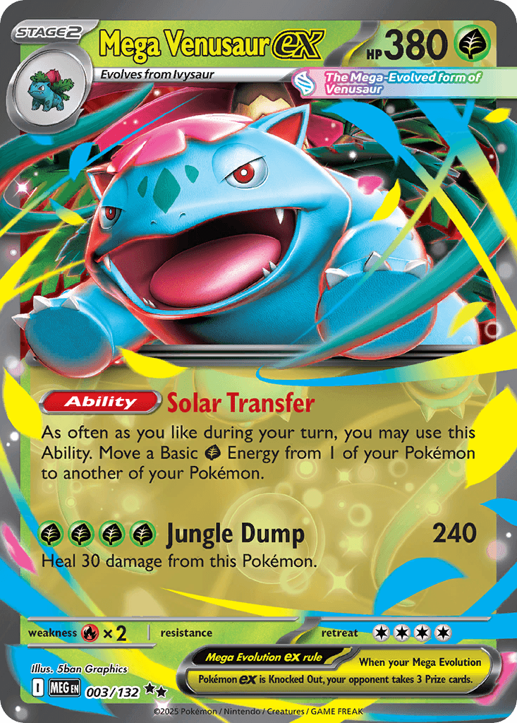 Mega Venusaur ex: Mega Evolution
