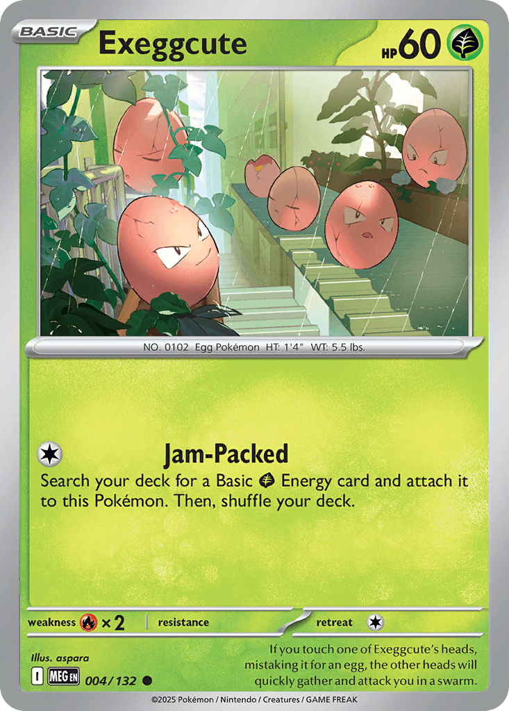 Exeggcute: Mega Evolution
