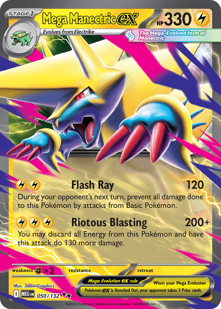Mega Manectric ex: Mega Evolution