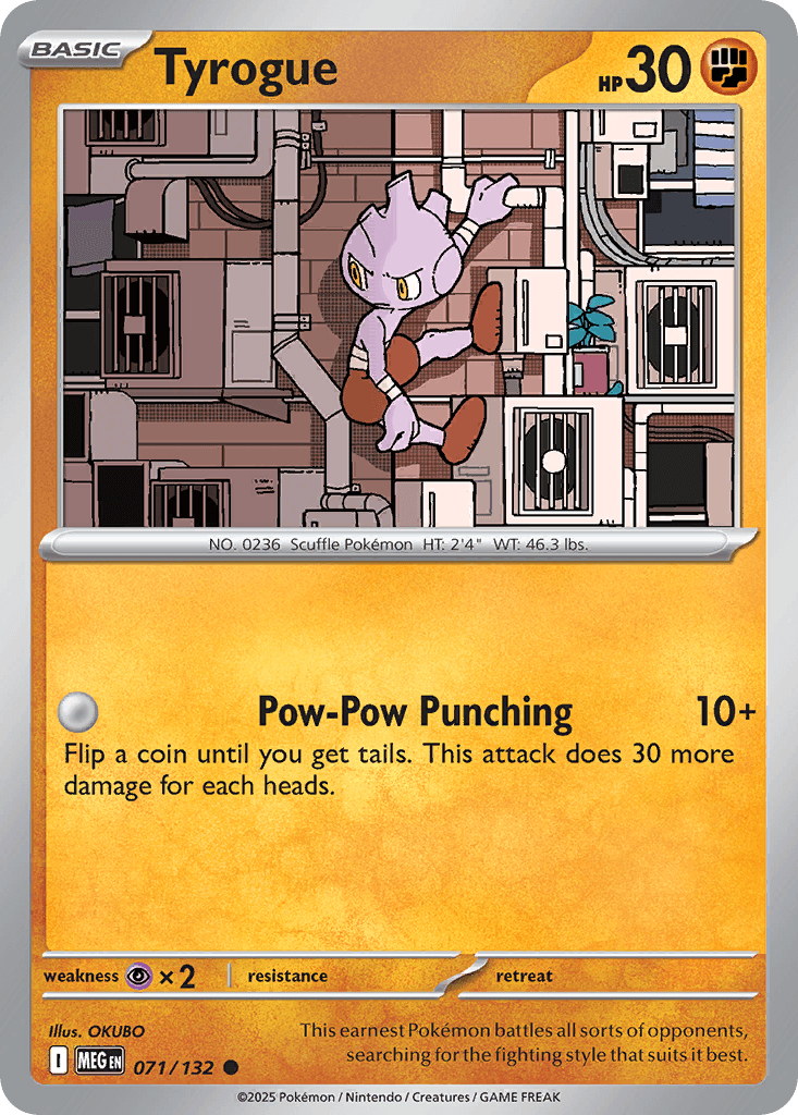 Tyrogue: Mega Evolution