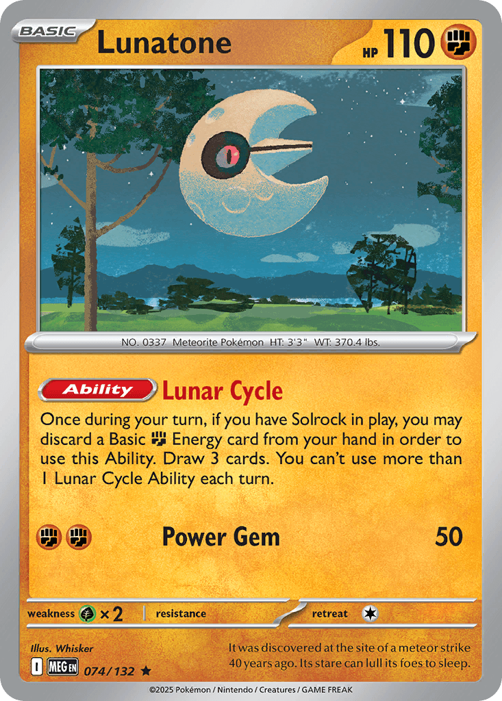 Lunatone: Mega Evolution
