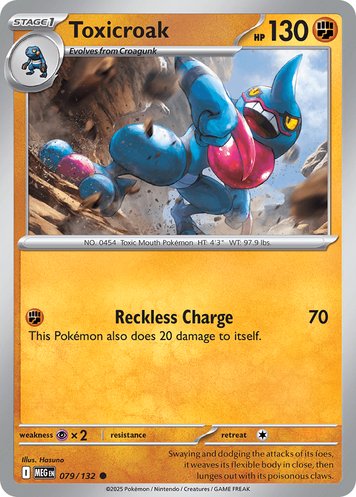 Toxicroak: Mega Evolution