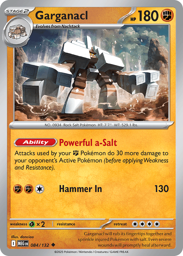 Garganacl: Mega Evolution