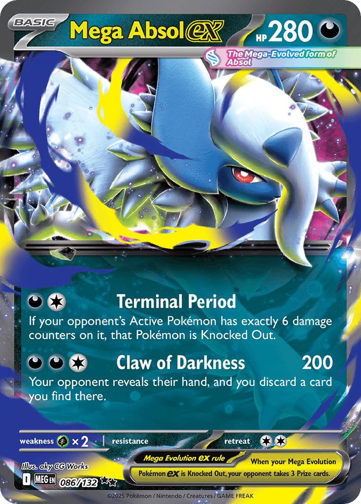 Mega Absol ex: Mega Evolution