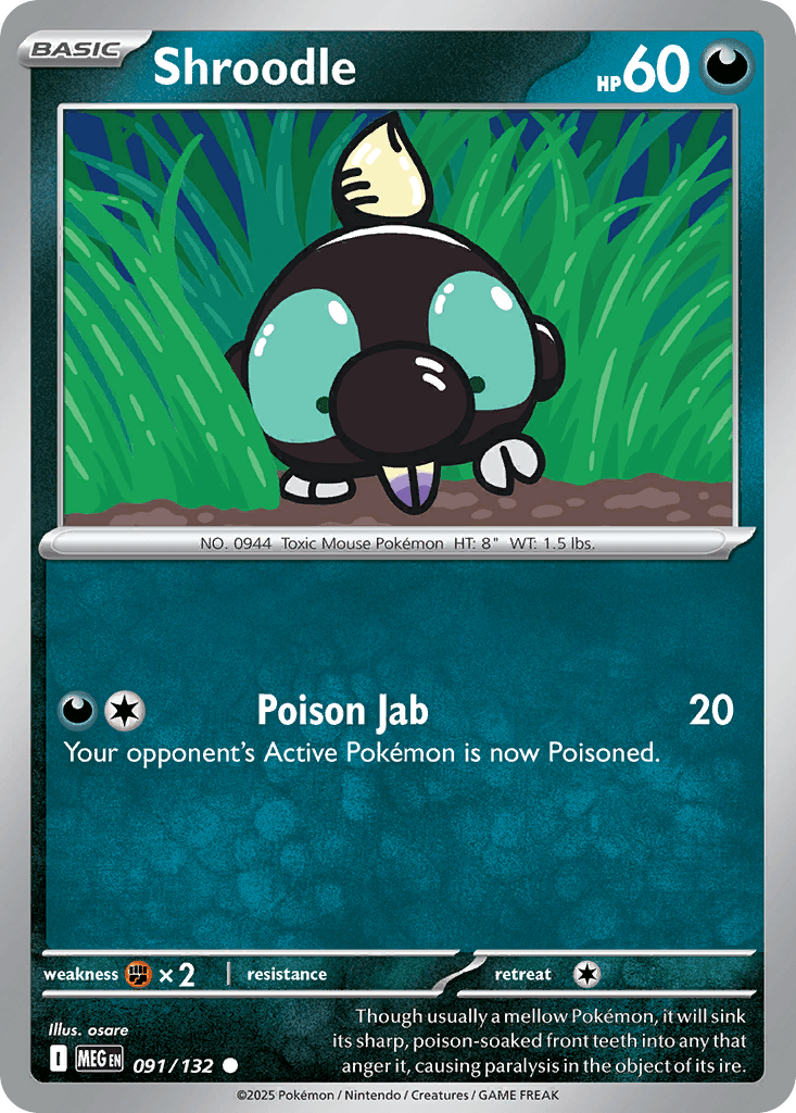 Shroodle: Mega Evolution