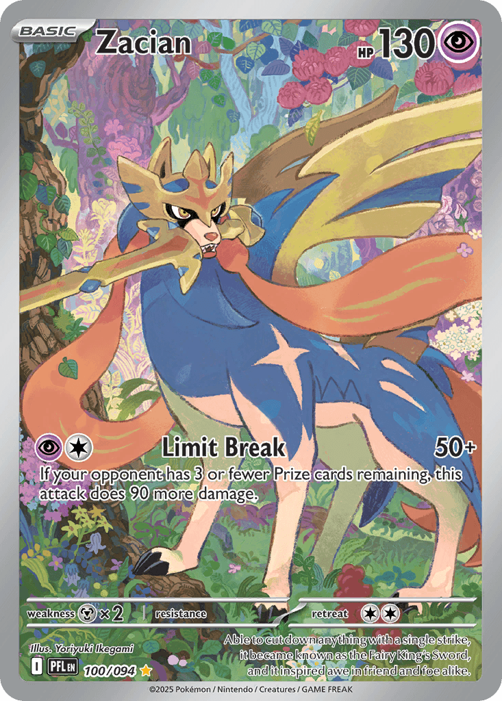 Zacian: Phantasmal Flames