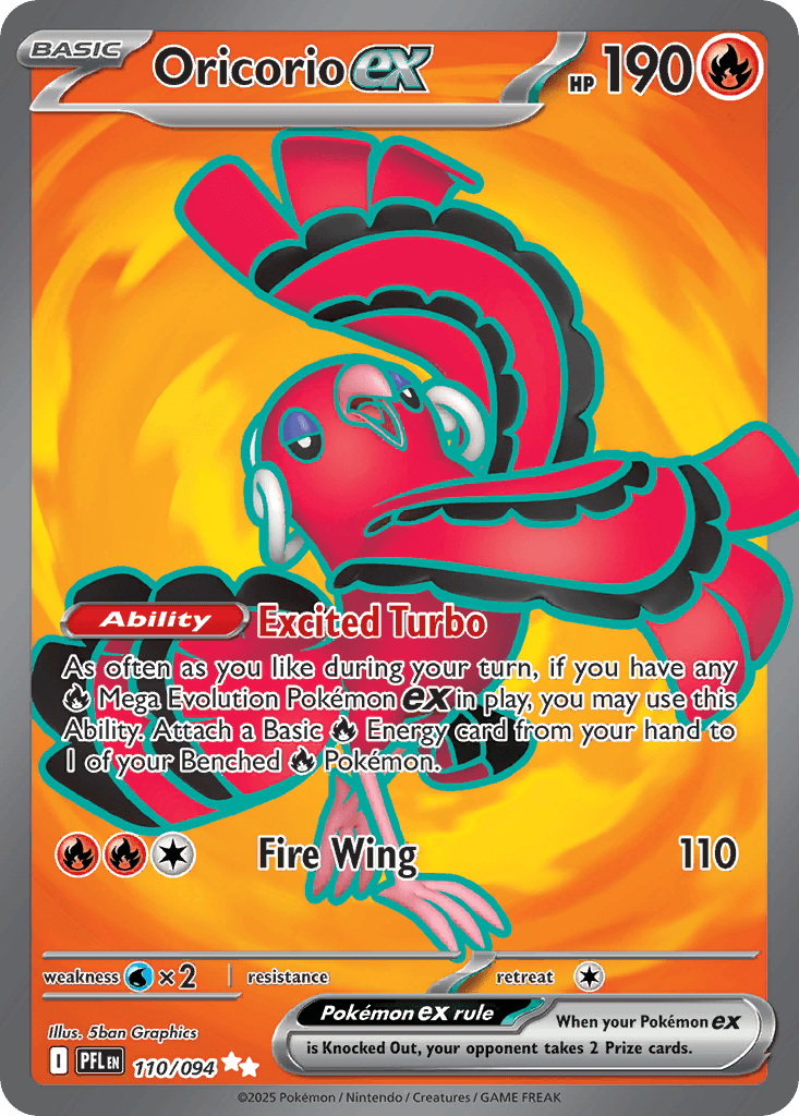Oricorio ex: Phantasmal Flames