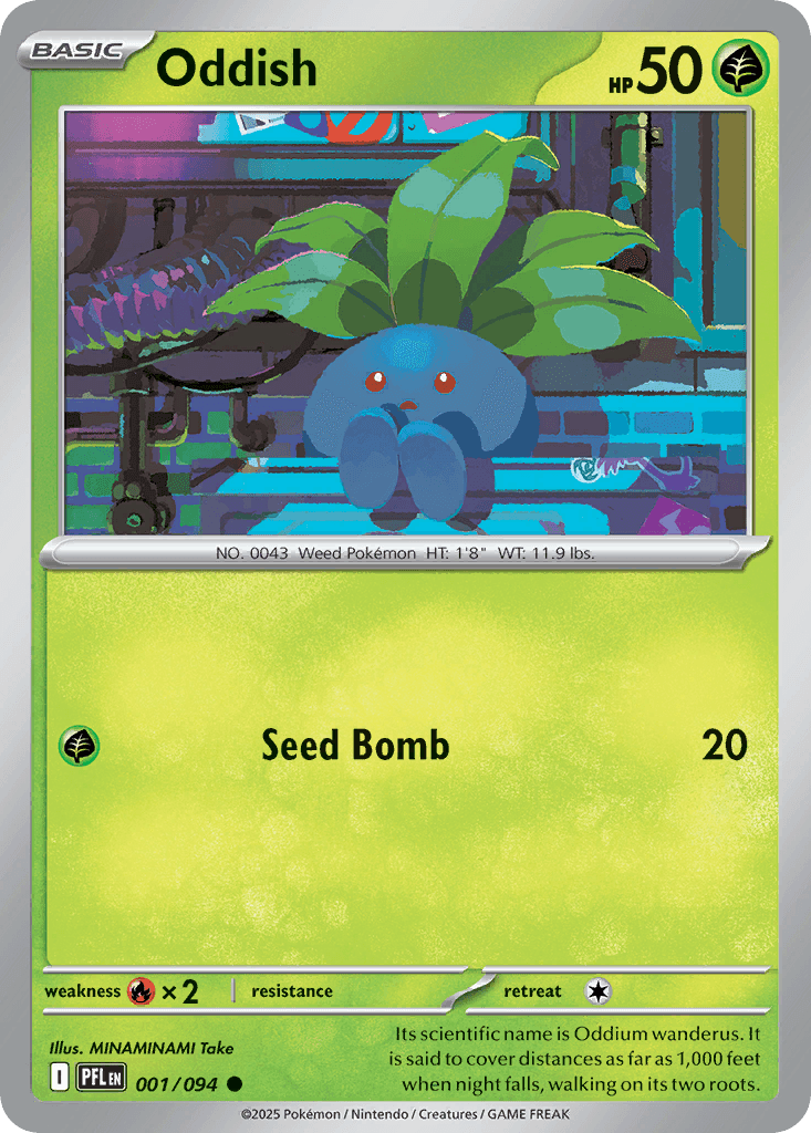 Oddish: Phantasmal Flames
