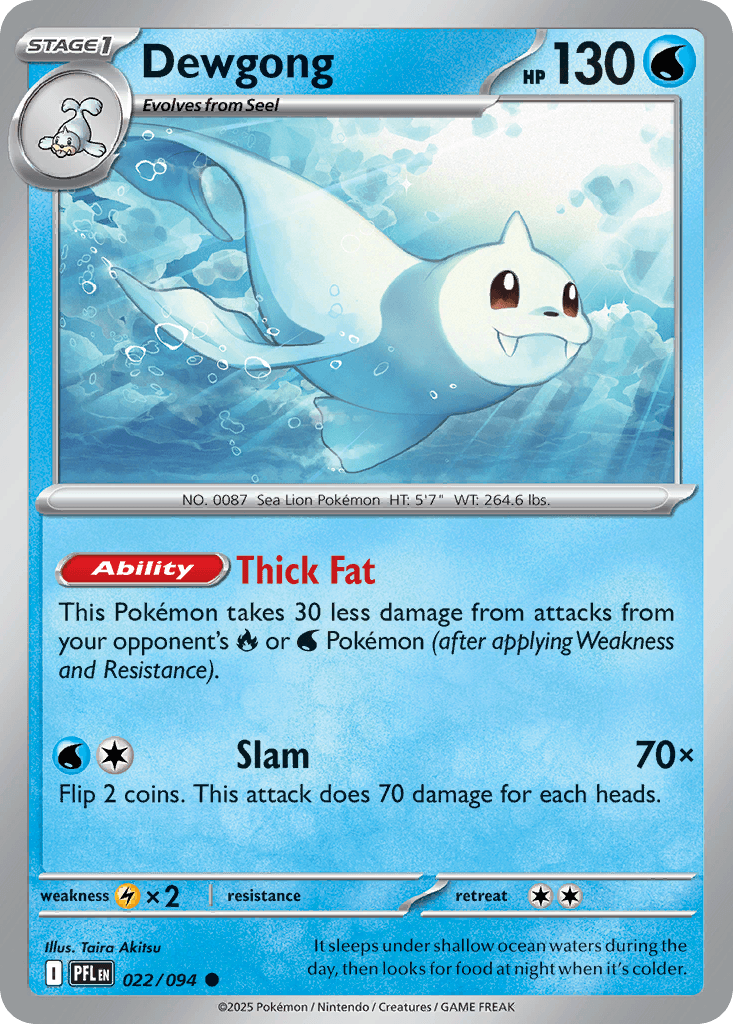 Dewgong: Phantasmal Flames