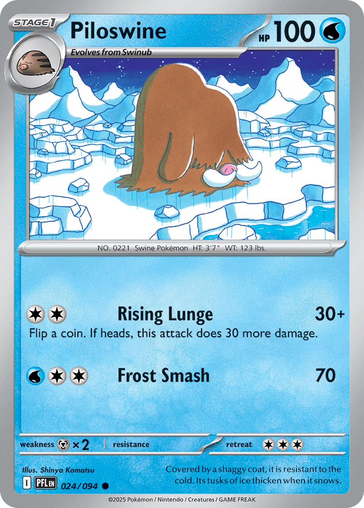 Piloswine: Phantasmal Flames