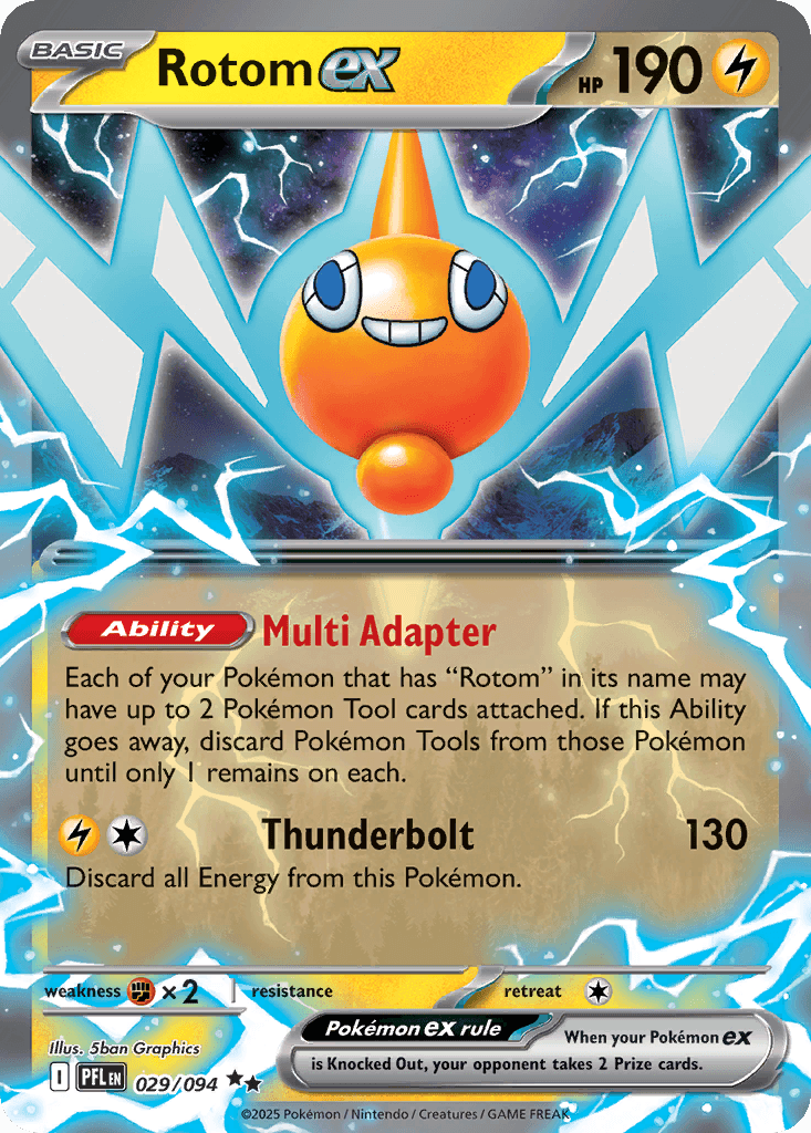 Rotom ex: Phantasmal Flames