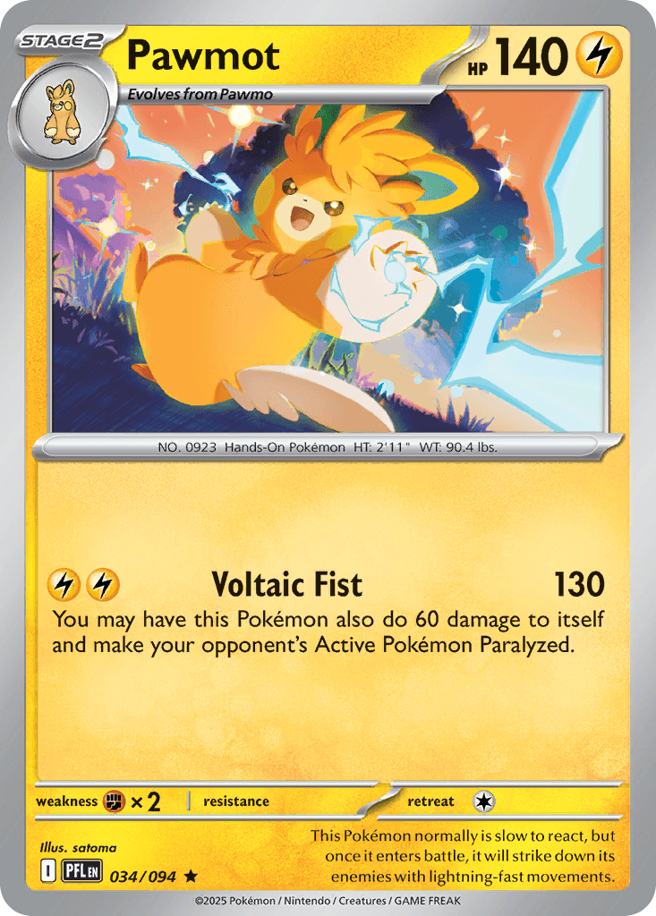 Pawmot: Phantasmal Flames