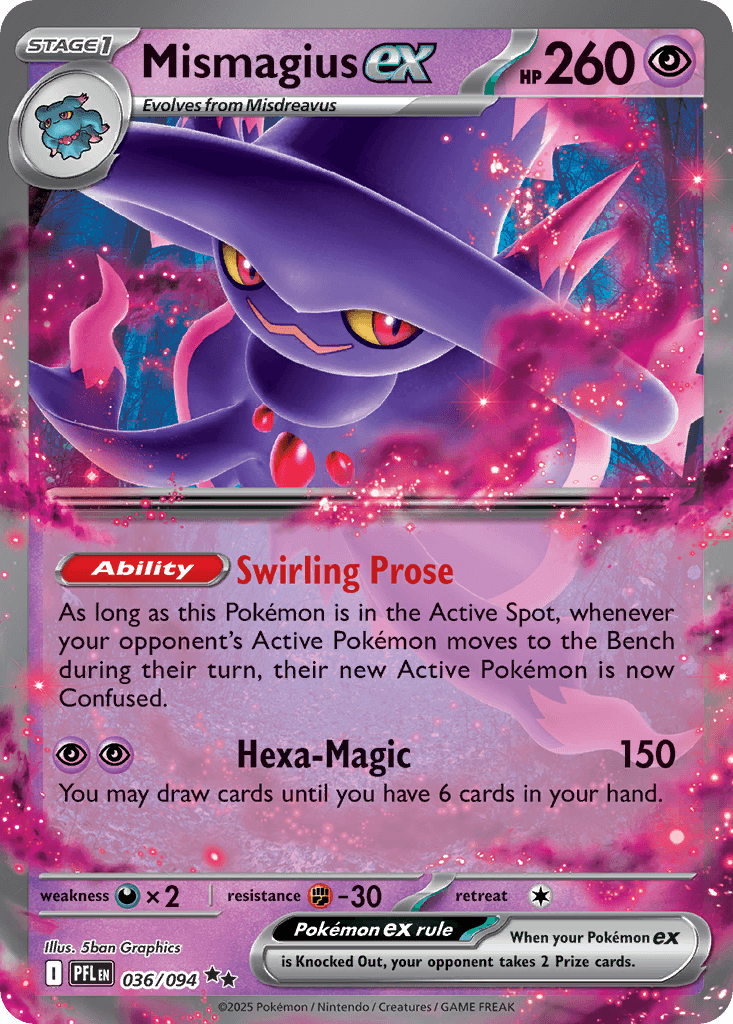 Mismagius ex: Phantasmal Flames