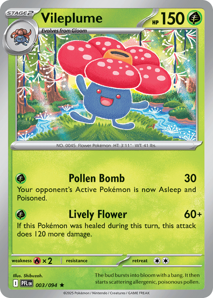 Vileplume: Phantasmal Flames