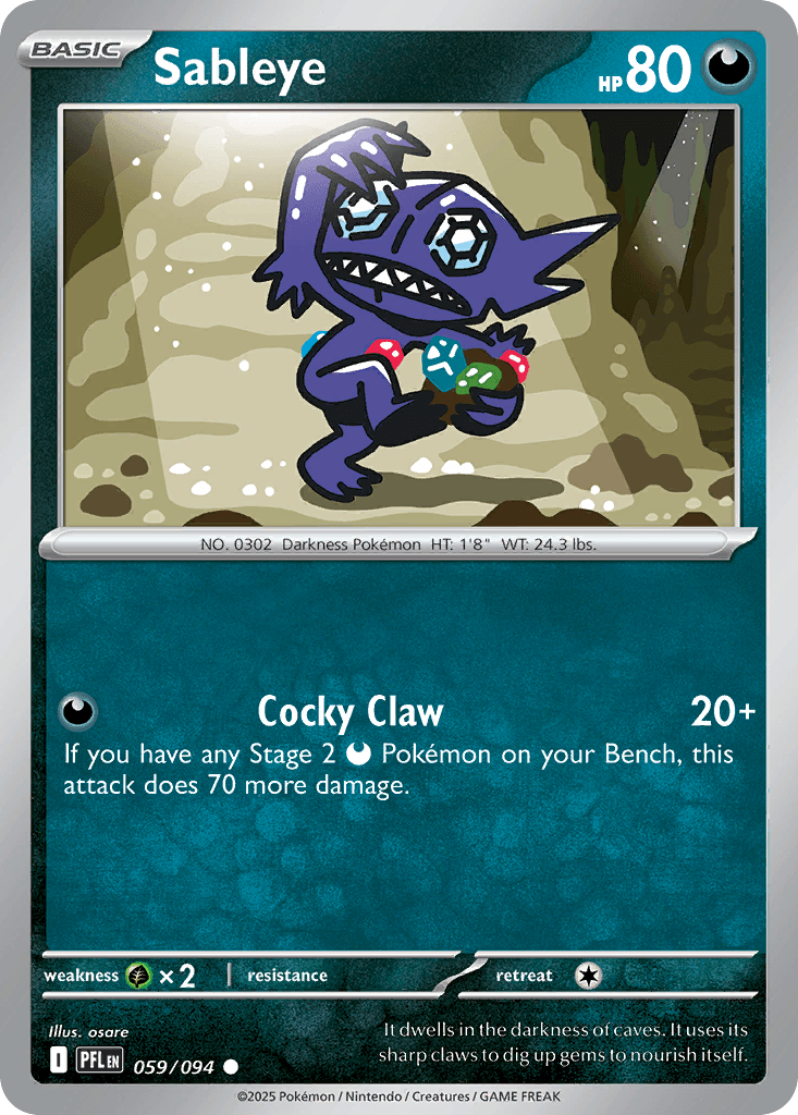 Sableye: Phantasmal Flames